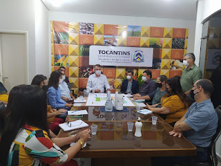 Secretaria da Agricultura realiza reunião com órgãos parceiros sobre a Agrotins 2022