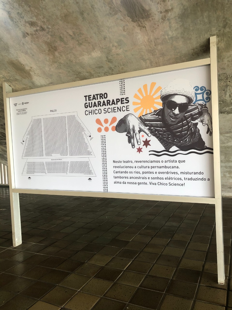 Pernambuco agora conta com o Teatro Guararapes Chico Science