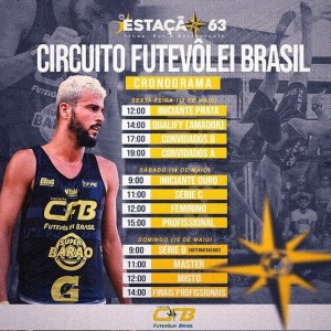 Palmas recebe neste final de semana o Circuito Futvôlei Brasil
