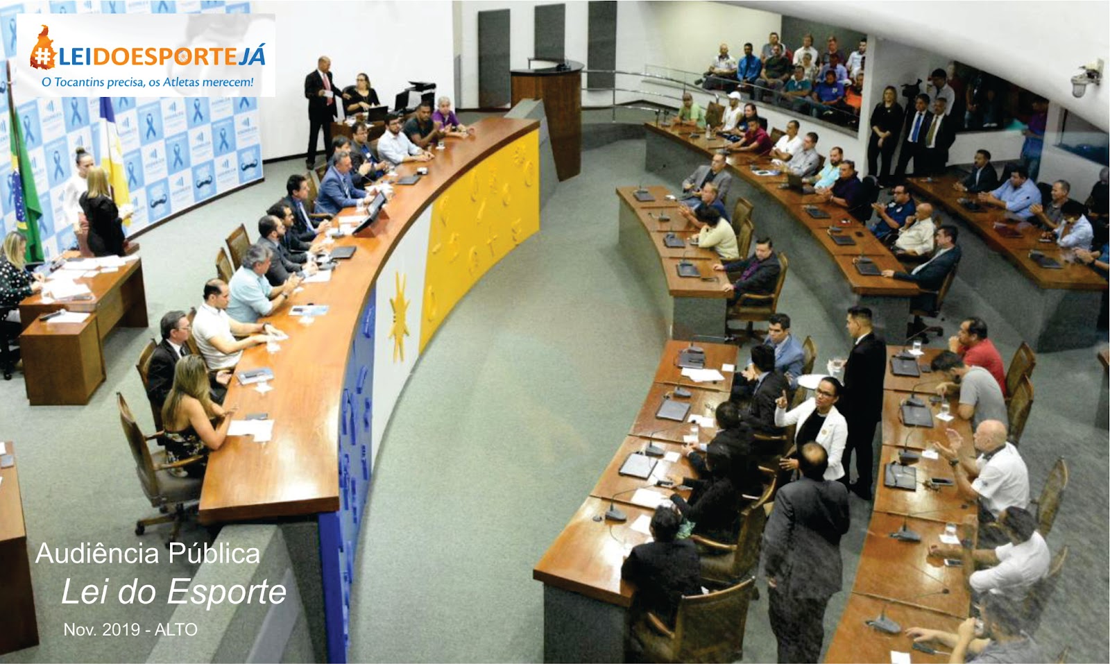 Federações esportivas tocantinenses lançam movimento #LeidoEsporteJá