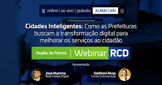 Prefeitura de Palmas e Rede Cidade Digital promovem encontro sobre tecnologias no serviço público 