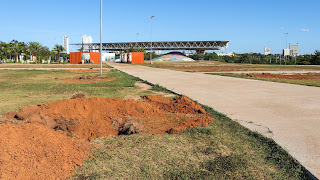 Arborização do Parque das Artes em Palmas iniciou nesta quarta-feira, 08