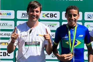 Ciclista tocantinense garante primeiro lugar na prova de resistência do Juvenil de ciclismo