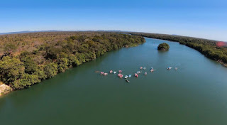 Comunidade de Paranã comemora retorno de procissão fluvial e festejos