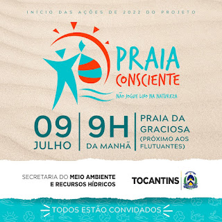 Secretaria do Meio Ambiente inicia o projeto Praia Consciente 