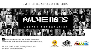 Mostra fotográfica ‘Palmenses - Em Frente, a Nossa História’ será aberta no dia 1º de agosto