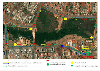 Avenidas de Palmas terão tráfego interrompido para realização da Meia Maratona do Tocantins no domingo, 4