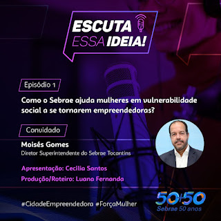 Sebrae Tocantins lança Videocast 