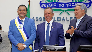 Wanderlei Barbosa e Laurez Moreira empossados pela Assembleia Legislativa 