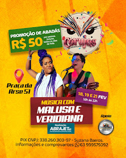Corujas da Madrugada vende abadás a R$ 50 para três dias