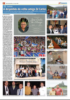 Abrajet se despede de José Carlos de Araújo