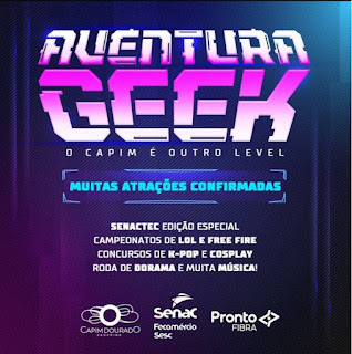 Aventura Geek reune fãs da cultura pop, de tecnologia e jogos em Palmas