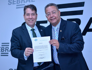 Secretário da Indústria, Comércio e Serviços, Tom Lyra, toma posse no Conselho Deliberativo do Sebrae