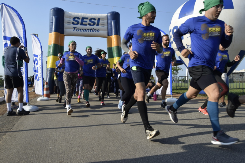 Inscrições para a 2ª SESI Run Corrida e Caminhada em Gurupi encerram nessa terça-feira, 11/04