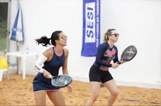 2ª etapa do Circuito SESI de Beach Tennis hoje, 18/5, em Paraíso