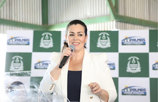 Cinthia Ribeiro lança projeto “Prefeitura nos Bairros” durante evento em Taquaruçu