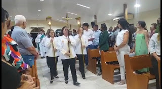 Centenas de pessoas participam da Missa de 7º Dia de Siqueira Campos
