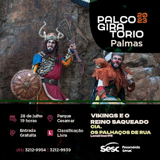 Vikings e o Reino Saqueado no Parque Cesamar nessa sexta, 28/07