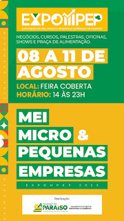Paraíso realiza 1° edição da Feira do MEI, Micro e Pequenas Empresas