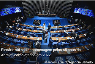 Sessão especial do Senado Federal homenageia Associação Brasileira de Jornalistas de Turismo