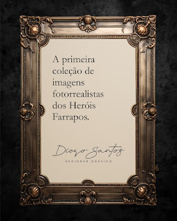 Do hobby ao sucesso: através da inteligência artificial, a primeira coleção de foto realista dos heróis farrapos