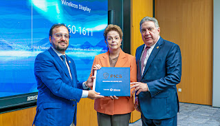 Laurez Moreira reúne-se com presidente do Banco do Brics