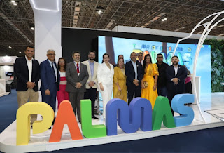 Cinthia Ribeiro participa da abertura oficial da Abav Expo 2023