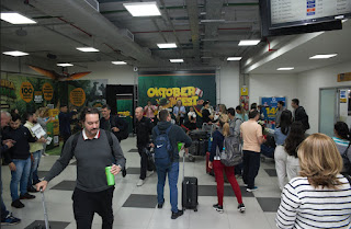 Oktoberfest de Blumenau aumenta a movimentação de turistas no aeroporto de Navegantes