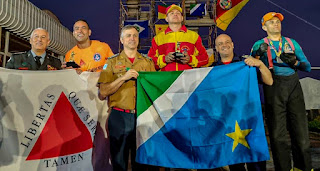 Competição esportiva, pesquisa científica e encontro de comandantes-gerais marcam participação do CBMTO no 21º SENABOM, em Gramado