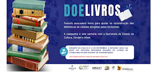 ABRAJET e AFEET apoiam ação para reconstrução de bibliotecas no RS, durante Festuris
