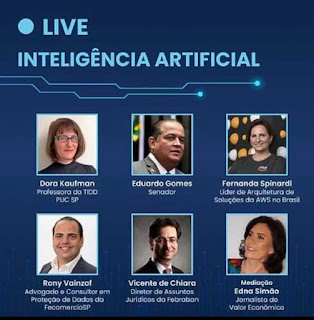 Senador Eduardo Gomes participa de “Live” sobre Inteligência Artificial