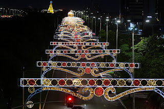 Decoração e iluminação do Natal Cidade Encantada é prorrogada até 21 de janeiro