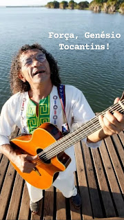 Cantor e compositor Genésio Tocantins reage bem após Acidente Vascular Cerebral