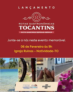 Rotas gastronômicas das Serras Gerais do Tocantins