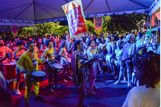 Chuva não impede folia e blocos agitam Palmas 