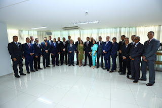 Roberto Pires e diretoria eleita tomam posse para gestão 2024/2028 da FIETO