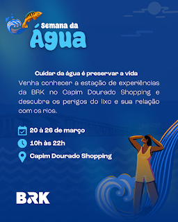 BRK divulga programação da semana da água no Tocantins e Pará 