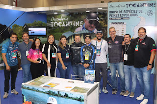 Tocantins encerra participação na Pesca Trade Show com presenças ilustres em seu estande