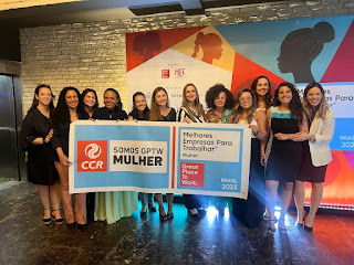 Grupo CCR é reconhecido como uma das melhores empresas para mulheres trabalharem no Great Place to Work 2023
