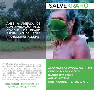 Salve Krahô: Campanha ganha novos apoiadores e já registra resultados