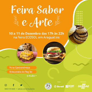 Sebrae Tocantins realiza festival gastronômico de norte a sul do estado