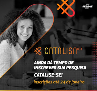 Catalisa: Edital direcionado para cientistas empreendedores encerra inscrições neste mês