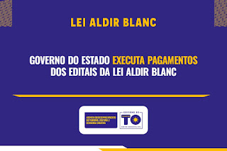 Governo do Estado libera pagamentos dos editais da Lei Aldir Blanc