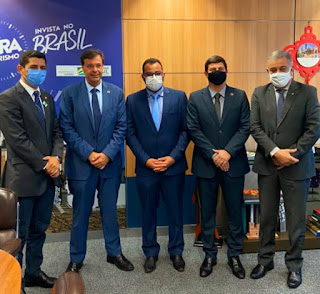 Valdemar Júnior busca recursos no Ministério do Turismo para a cidade de Paranã