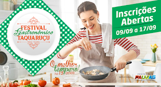 15º Festival Gastronômico de Taquaruçu terá edição especial no final de outubro