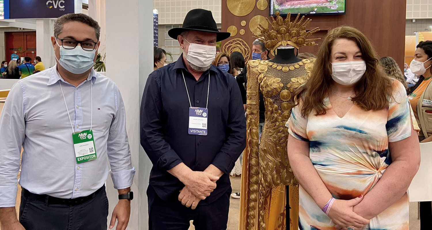 Governador Mauro Carlesse visita Abav Expo & Collab 
