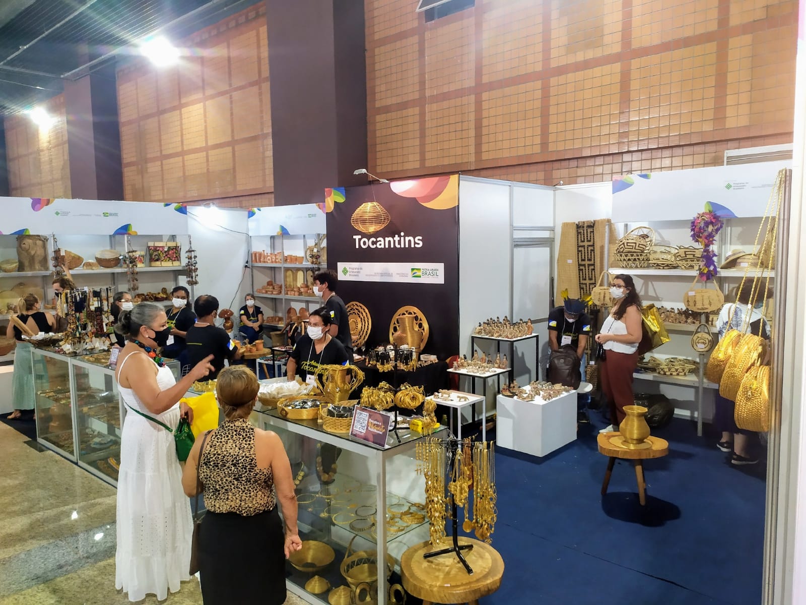 Tocantins tem grande volume de negócios no início do Salão do Artesanato em Brasília